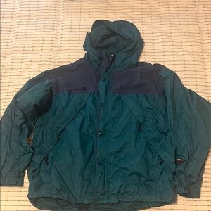 Men's Green and Navy Jacket